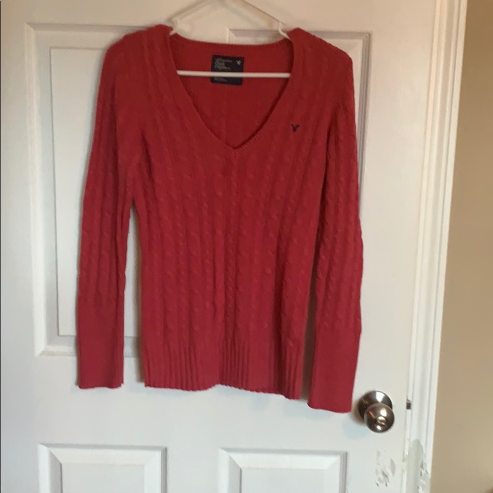 Pink sweater